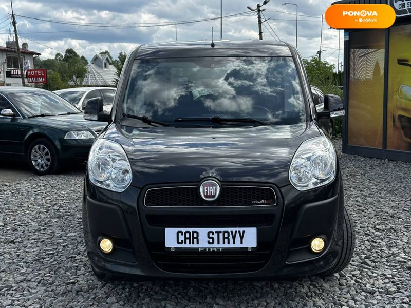 Fiat Doblo, 2013, Дизель, 1.6 л., 177 тис. км, Мінівен, Чорний, Стрий 47043 фото