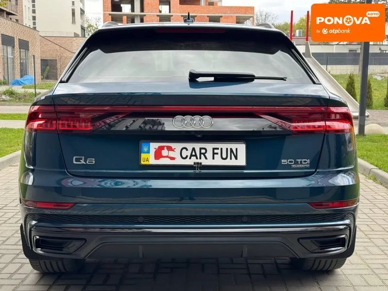 Audi Q8, 2018 р., Дизель, 179 тис. км, Позашляховик / Кросовер, Синій, Львів AT-10418593 фото