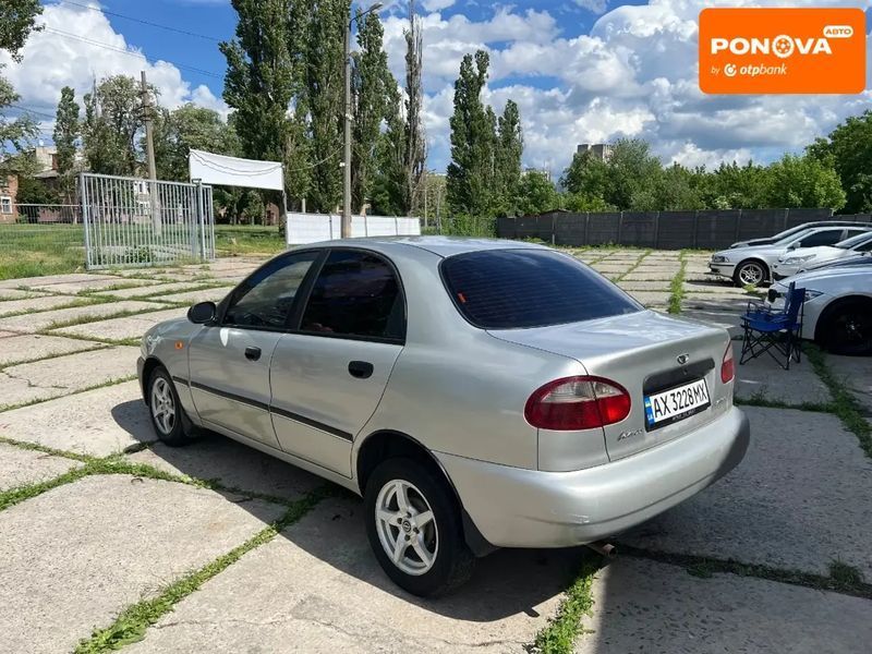 Daewoo Lanos, 2007 р., Газ метан / Бензин, 323 тис. км, Седан, Сірий, Харків AT-10418259 фото