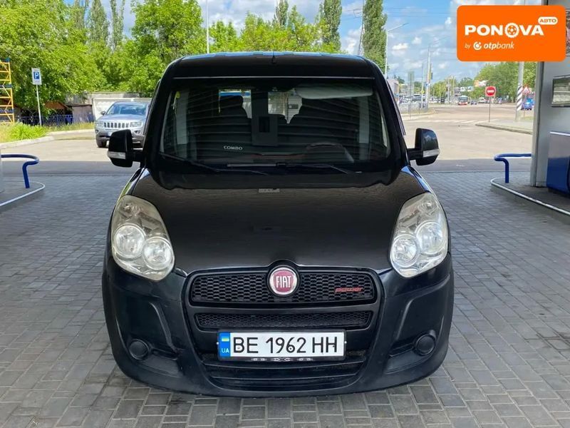 Fiat Doblo, 2010 р., Дизель, 231 тис. км, Мінівен, Чорний, Миколаїв AT-10403837 фото
