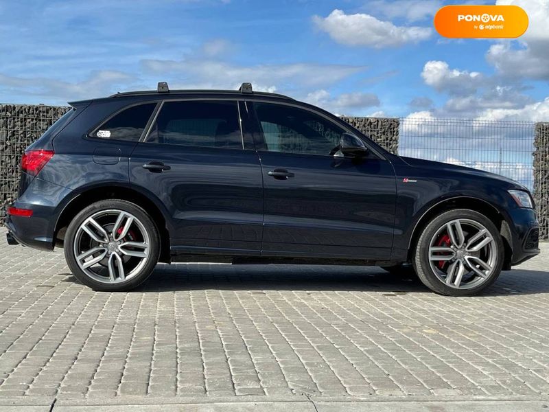 Audi SQ5, 2015, Бензин, 3 л., 208 тис. км, Позашляховик / Кросовер, Синій, Львів Cars-Pr-63850 фото