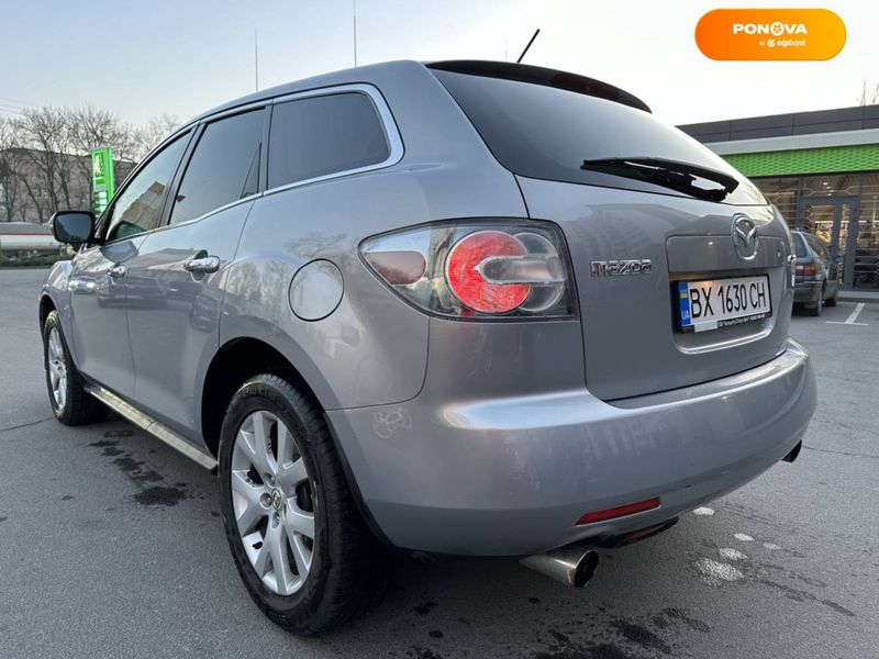 Mazda CX-7, 2008, Газ пропан-бутан / Бензин, 2.3 л., 113 тис. км, Позашляховик / Кросовер, Сірий, Хмельницький Cars-Pr-64852 фото