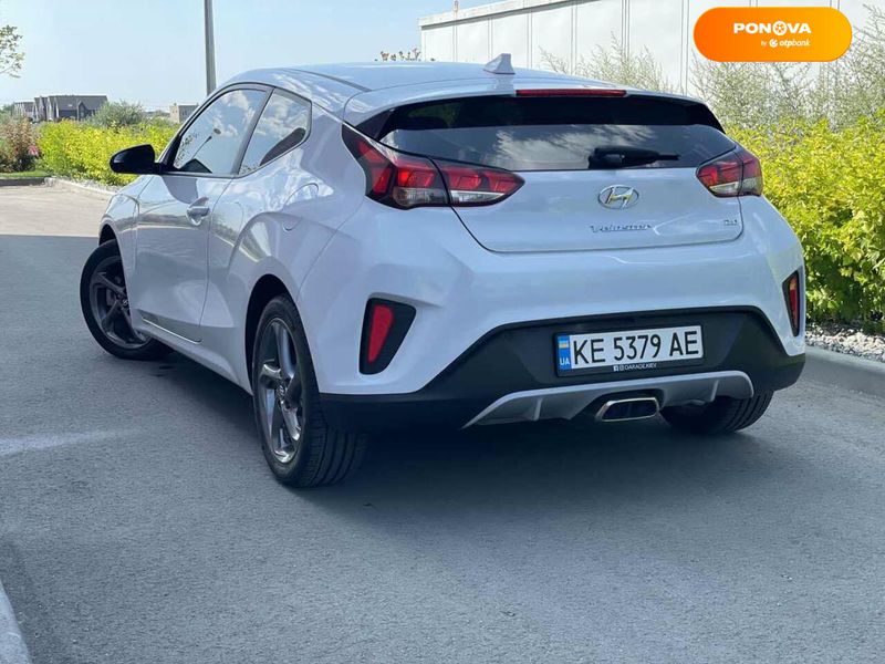 Hyundai Veloster, 2019, Бензин, 2 л., 33 тис. км, Хетчбек, Білий, Дніпро (Дніпропетровськ) 110001 фото