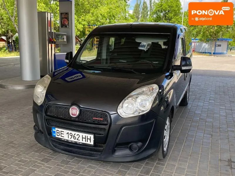 Fiat Doblo, 2010 р., Дизель, 231 тис. км, Мінівен, Чорний, Миколаїв AT-10403837 фото