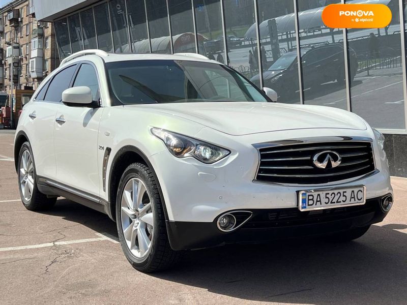 Infiniti QX70, 2014, Дизель, 2.99 л., 66 тыс. км, Внедорожник / Кроссовер, Белый, Киев 44293 фото