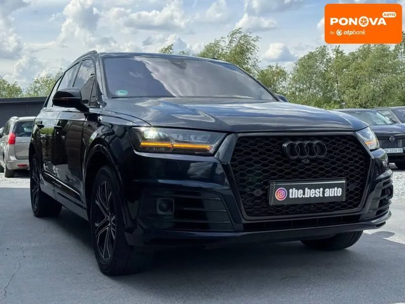 Audi Q7, 2017 р., Бензин, 199 тис. км, Позашляховик / Кросовер, Чорний, Рівне AT-10417717 фото