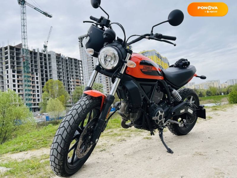 Ducati Scrambler, 2018, Бензин, 400 см³, 10 тыс. км, Скремблер, Оранжевый, Киев moto-48943 фото