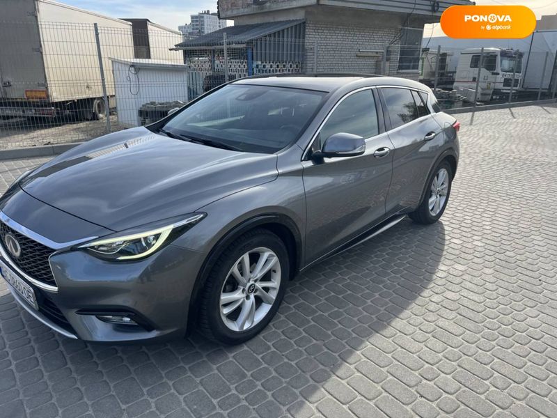 Infiniti QX30, 2017, Дизель, 1.46 л., 101 тыс. км, Внедорожник / Кроссовер, Серый, Львов 34382 фото