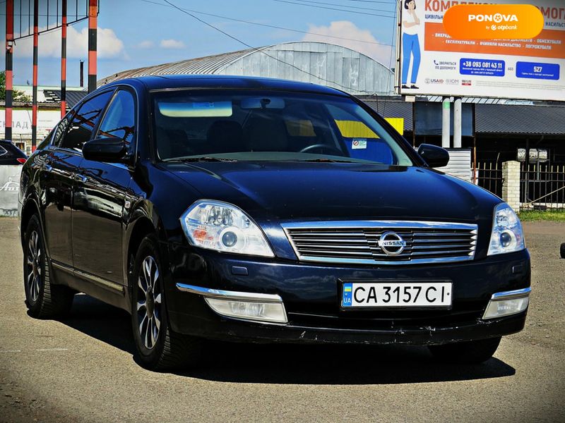 Nissan Teana, 2007, Бензин, 2.35 л., 184 тис. км, Седан, Чорний, Черкаси 48922 фото