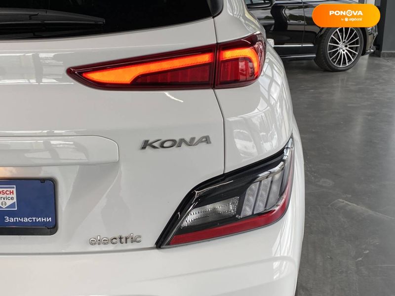 Hyundai Kona Electric, 2021, Електро, 20 тис. км, Позашляховик / Кросовер, Білий, Нововолинськ 44592 фото