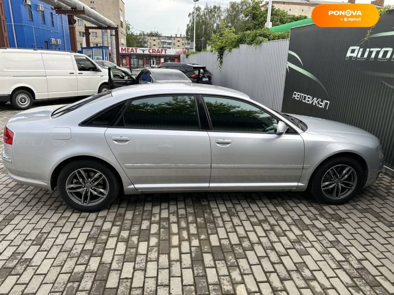 Audi A8, 2009, Бензин, 4.2 л., 160 тис. км, Седан, Сірий, Вінниця 99300 фото