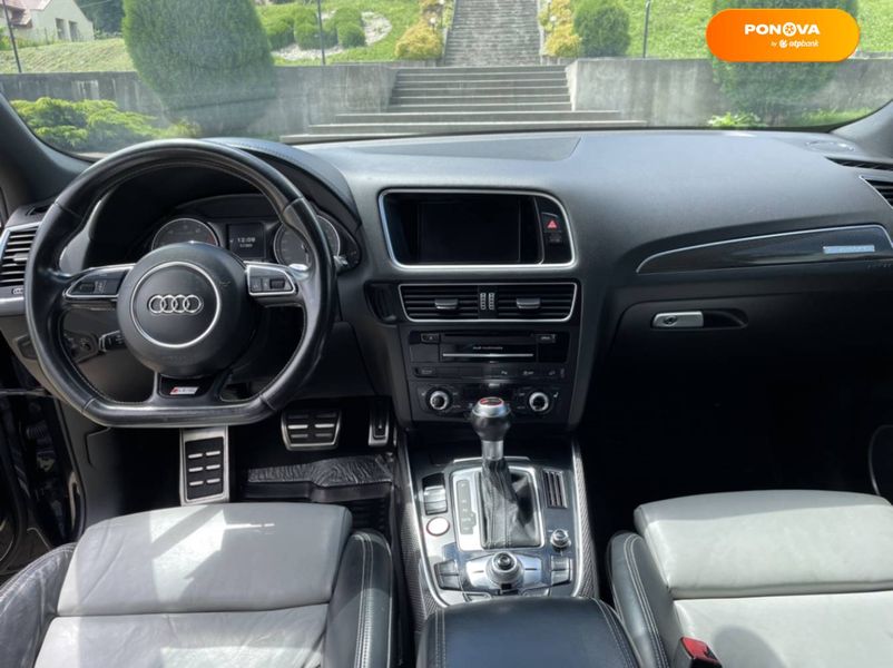 Audi SQ5, 2015, Бензин, 3 л., 208 тис. км, Позашляховик / Кросовер, Синій, Львів Cars-Pr-63850 фото