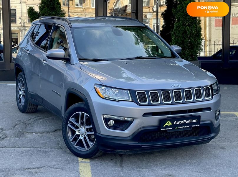 Jeep Compass, 2019, Бензин, 2.36 л., 41 тис. км, Позашляховик / Кросовер, Сірий, Київ 107400 фото