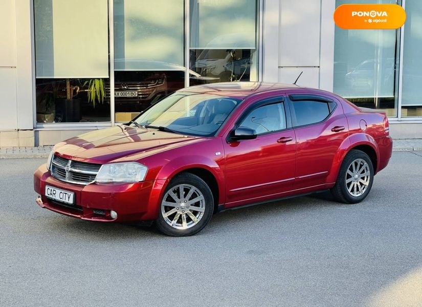 Dodge Avenger, 2007, Газ пропан-бутан / Бензин, 200 тыс. км, Седан, Красный, Киев 44025 фото