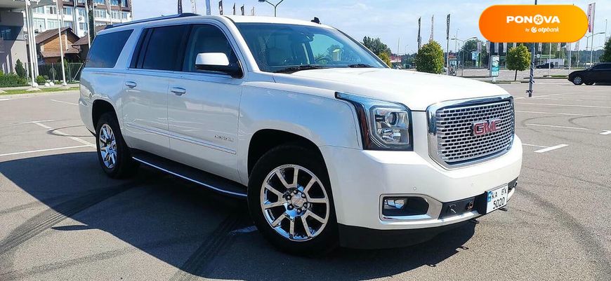 GMC Yukon, 2014, Бензин, 6.2 л., 156 тыс. км, Внедорожник / Кроссовер, Белый, Киев Cars-Pr-160122 фото