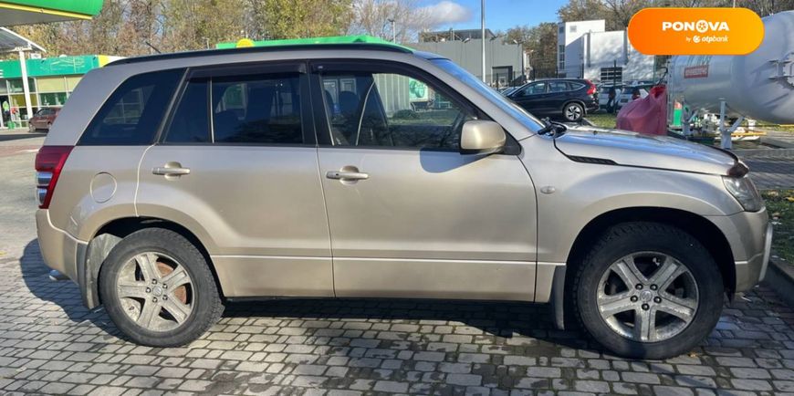 Suzuki Grand Vitara, 2006, Газ пропан-бутан / Бензин, 2 л., 222 тис. км, Позашляховик / Кросовер, Бежевий, Київ Cars-Pr-66850 фото