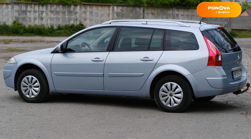 Renault Megane, 2007, Газ пропан-бутан / Бензин, 1.6 л., 200 тыс. км, Универсал, Синий, Ромни Cars-Pr-68843 фото