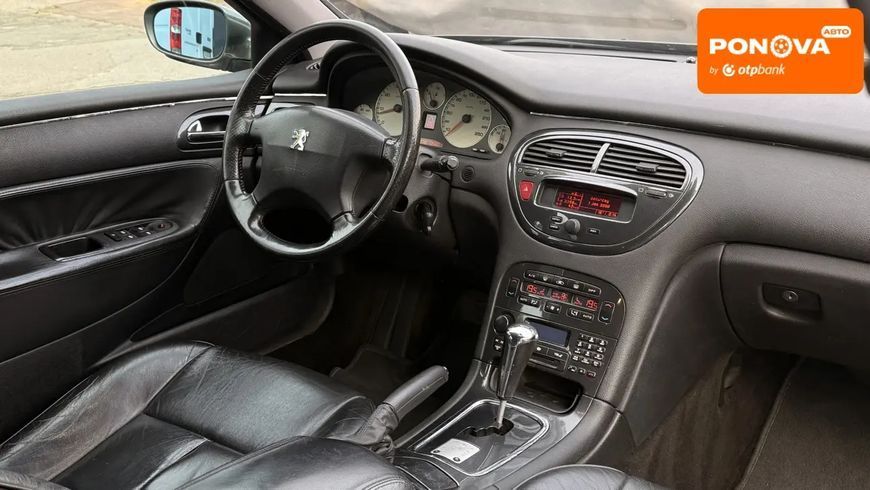 Peugeot 607, 2005 р., Газ пропан-бутан / Бензин, 254 тис. км, Седан, Зелений, Київ AT-10428562 фото
