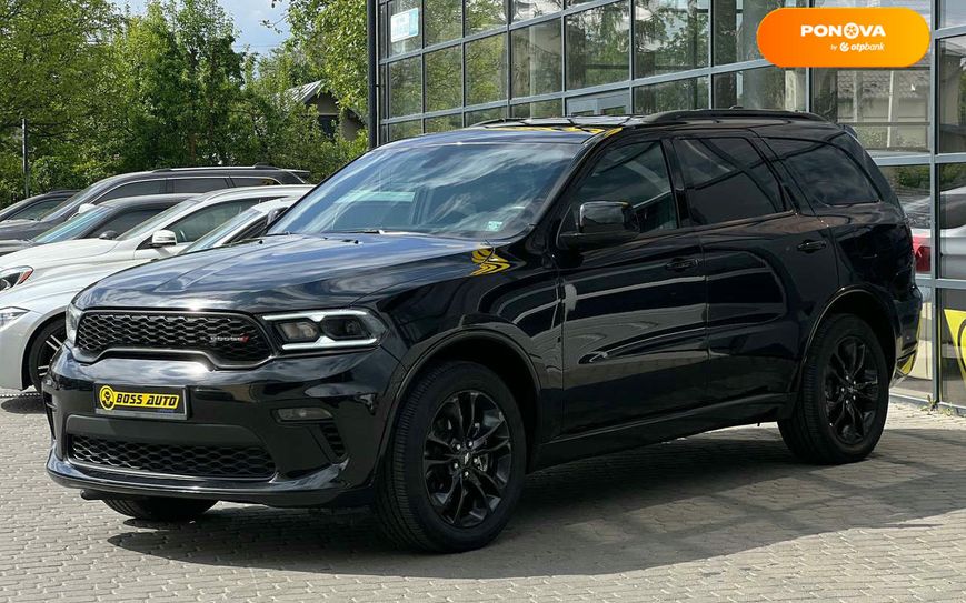 Dodge Durango, 2021, Бензин, 3.6 л., 32 тис. км, Позашляховик / Кросовер, Чорний, Івано-Франківськ 98109 фото