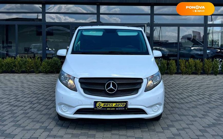 Mercedes-Benz Vito, 2015, Дизель, 2.14 л., 336 тис. км, Вантажний фургон, Білий, Мукачево 39332 фото