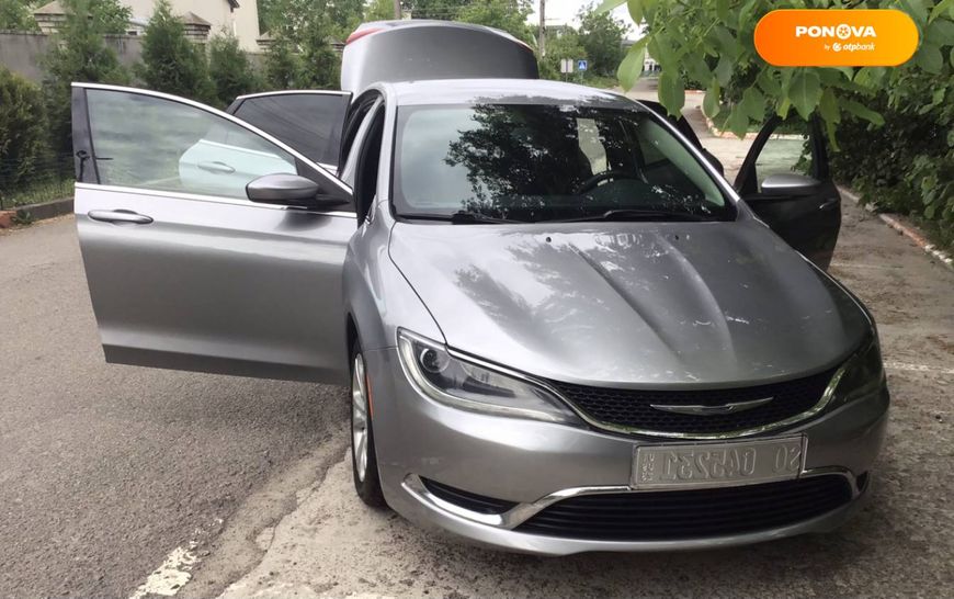 Chrysler 200, 2016, Бензин, 2.4 л., 134 тис. км, Седан, Сірий, Київ Cars-Pr-67323 фото