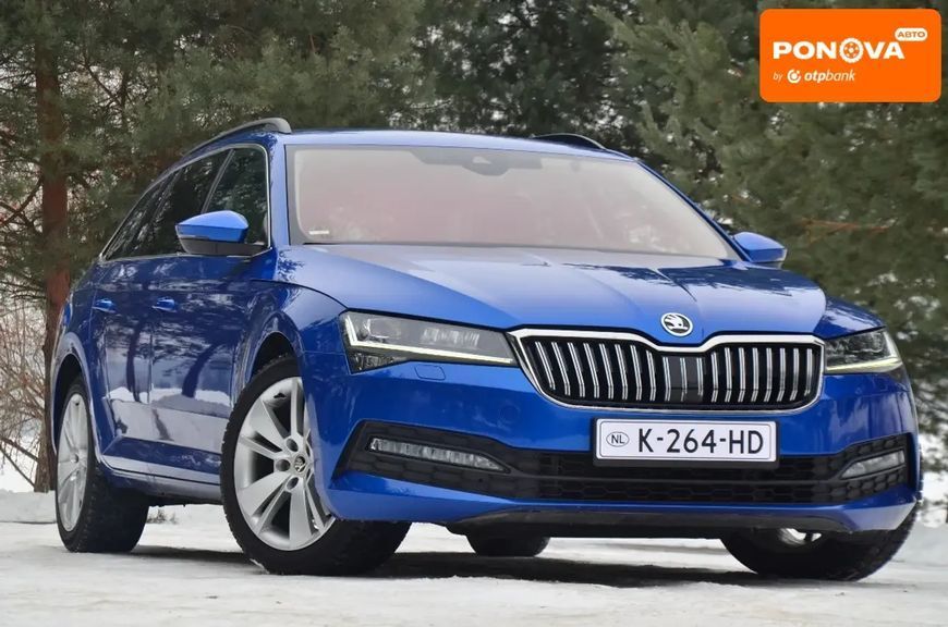 Skoda Superb, 2022 г., Дизель, 230 тыс. км, Универсал, Синий, Дрогобыч AT-10409407 фото