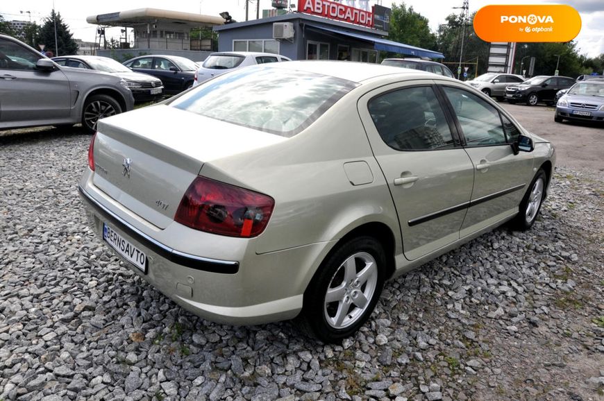 Peugeot 407, 2004, Бензин, 2 л., 240 тыс. км, Седан, Бежевый, Львов 14397 фото