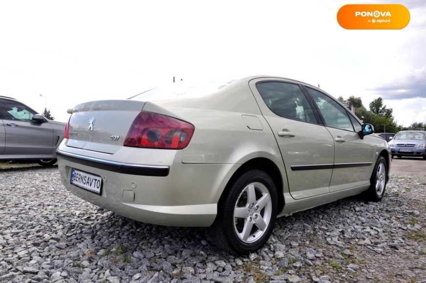 Peugeot 407, 2004, Бензин, 2 л., 240 тыс. км, Седан, Бежевый, Львов 14397 фото