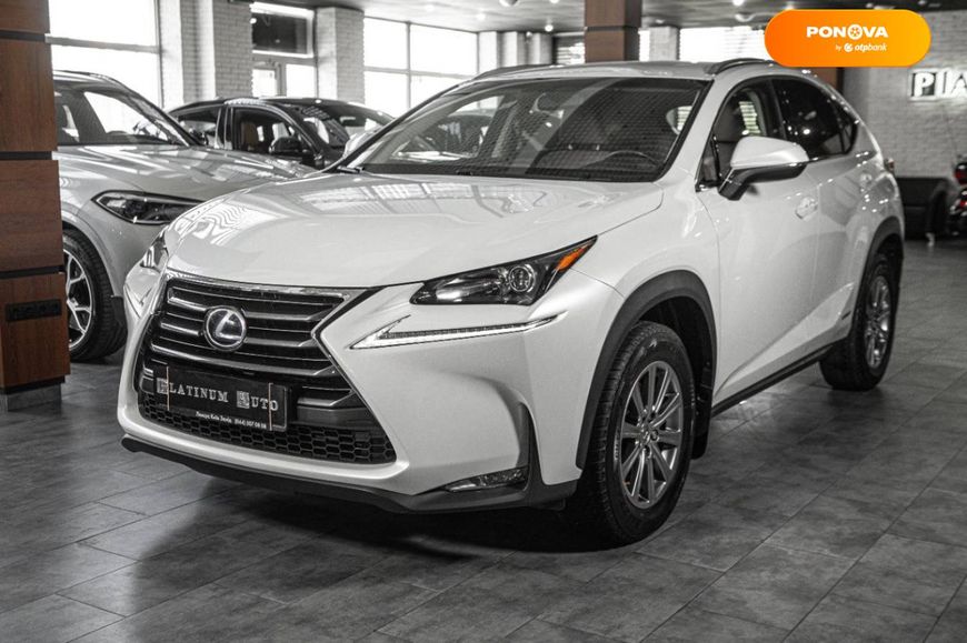 Lexus NX, 2015, Гибрид (HEV), 2.49 л., 125 тыс. км, Внедорожник / Кроссовер, Белый, Одесса 46990 фото