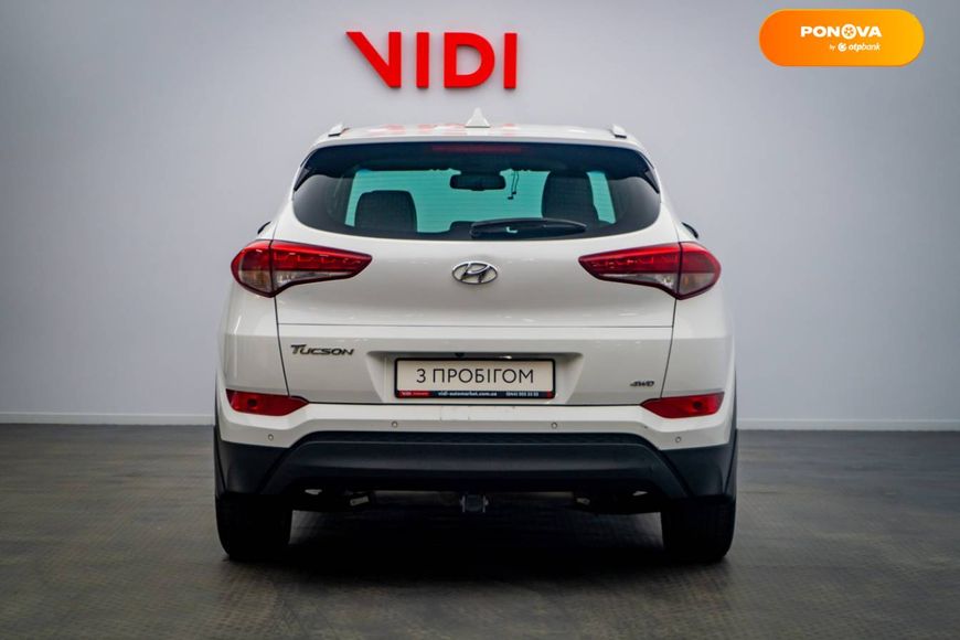 Hyundai Tucson, 2016, Газ пропан-бутан / Бензин, 2 л., 114 тис. км, Позашляховик / Кросовер, Білий, Київ 23478 фото