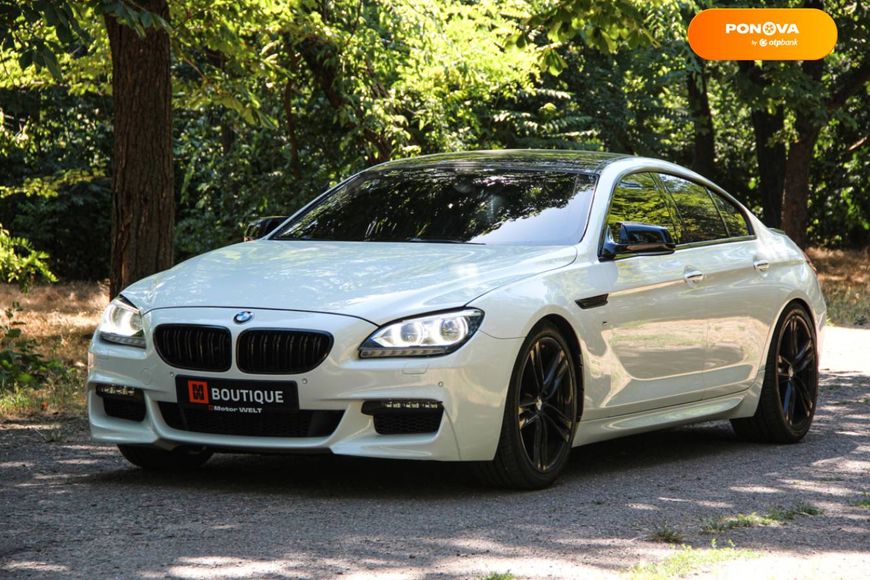 BMW 6 Series Gran Coupe, 2012, Бензин, 2.98 л., 146 тыс. км, Купе, Белый, Одесса 107940 фото