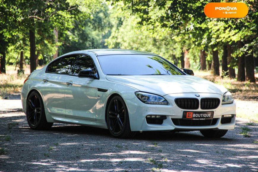 BMW 6 Series Gran Coupe, 2012, Бензин, 2.98 л., 146 тис. км, Купе, Білий, Одеса 107940 фото