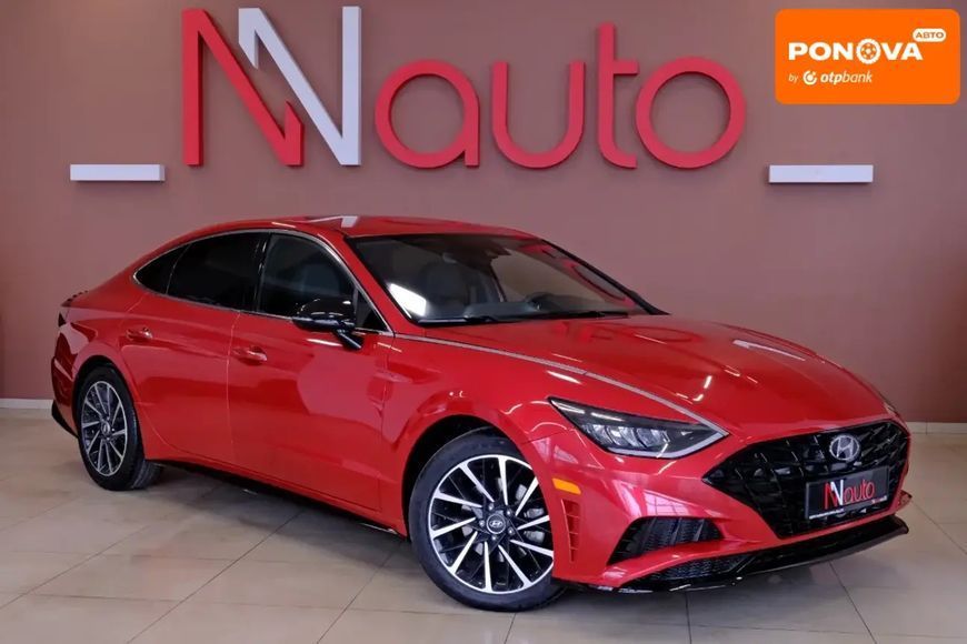Hyundai Sonata, 2020 г., Бензин, 48 тыс. км, Седан, Красный, Одесса AT-10413165 фото