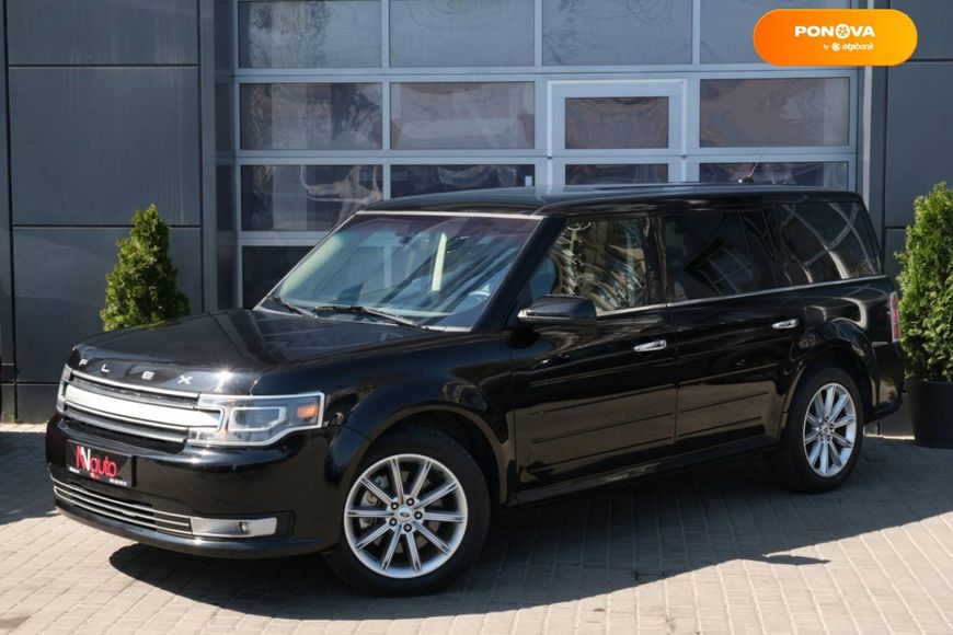 Ford Flex, 2019, Бензин, 3.5 л., 64 тыс. км, Внедорожник / Кроссовер, Чорный, Одесса 35154 фото