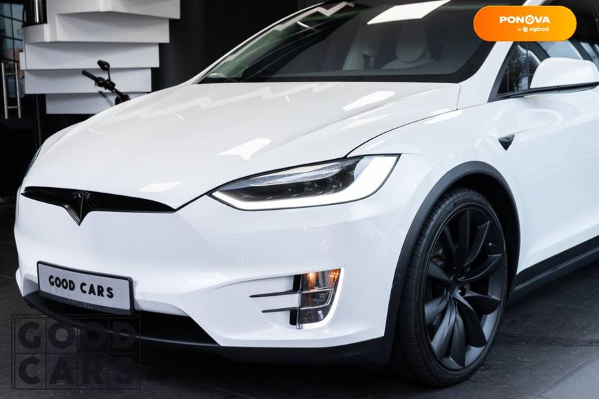 Tesla Model X, 2017, Електро, 75 тис. км, Позашляховик / Кросовер, Білий, Одеса 98163 фото