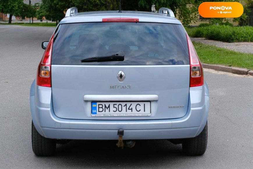 Renault Megane, 2007, Газ пропан-бутан / Бензин, 1.6 л., 200 тыс. км, Универсал, Синий, Ромни Cars-Pr-68843 фото