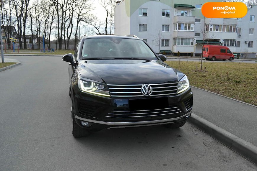 Volkswagen Touareg, 2015, Дизель, 3 л., 156 тис. км, Позашляховик / Кросовер, Чорний, Київ Cars-Pr-68905 фото