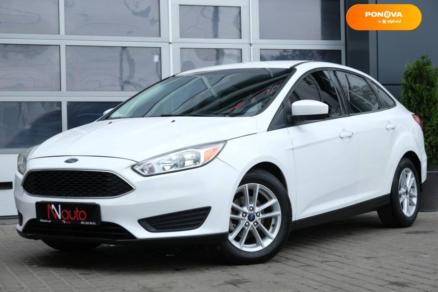 Ford Focus, 2019, Бензин, 122 тис. км, Седан, Білий, Одеса 39155 фото