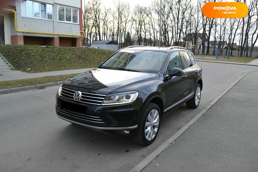 Volkswagen Touareg, 2015, Дизель, 3 л., 156 тис. км, Позашляховик / Кросовер, Чорний, Київ Cars-Pr-68905 фото