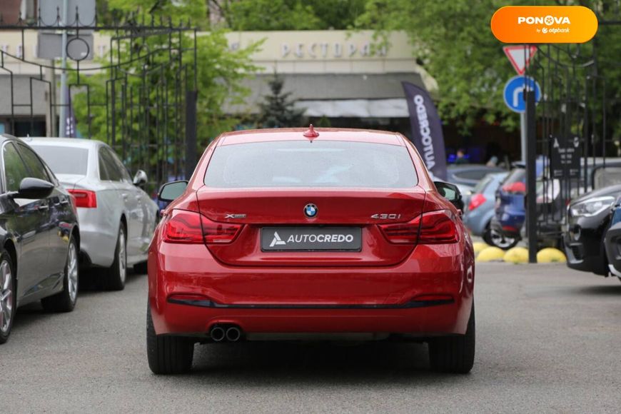 BMW 4 Series Gran Coupe, 2018, Бензин, 2 л., 57 тыс. км, Купе, Красный, Киев 43517 фото