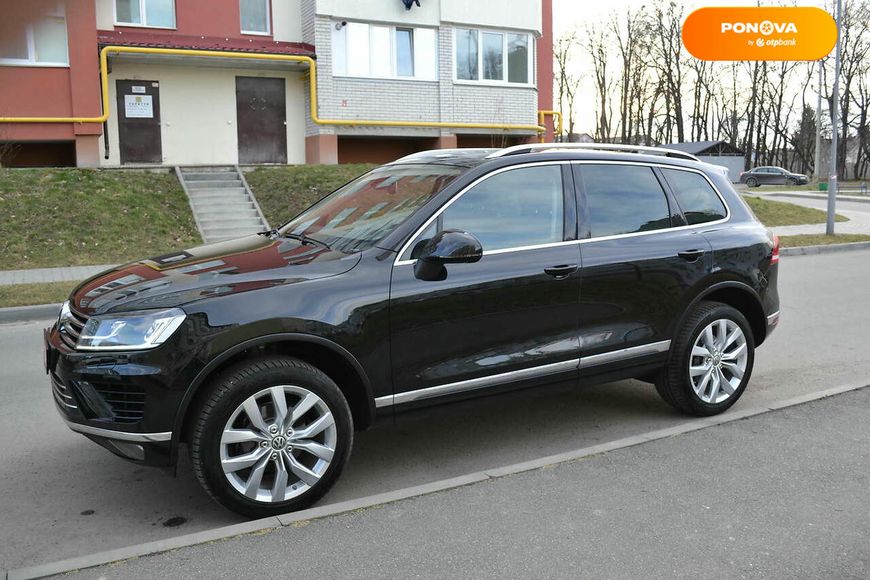 Volkswagen Touareg, 2015, Дизель, 3 л., 156 тис. км, Позашляховик / Кросовер, Чорний, Київ Cars-Pr-68905 фото