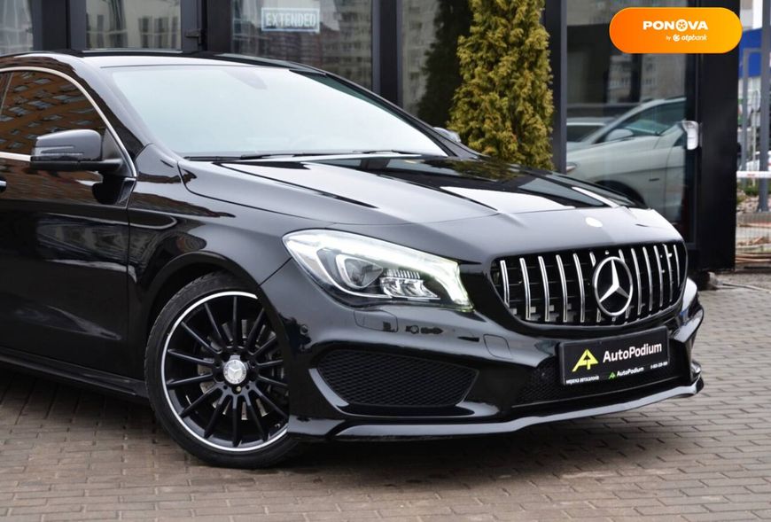 Mercedes-Benz CLA-Class, 2015, Бензин, 1.99 л., 113 тис. км, Седан, Чорний, Київ 47841 фото