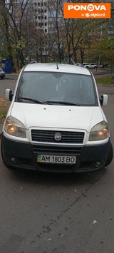 Fiat Doblo, 2009, Дизель, 1.25 л., 330 тис. км, Мінівен, Білий, Київ Cars-Pr-274610 фото