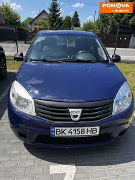 Dacia Sandero, 2009, Бензин, 1.39 л., 147 тис. км, Хетчбек, Синій, Рівне Cars-Pr-273849 фото