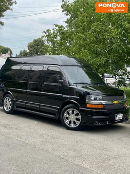 Chevrolet Express, 2008, Газ пропан-бутан / Бензин, 5.3 л., 81 тис. км, Мінівен, Чорний, Київ Cars-Pr-271333 фото