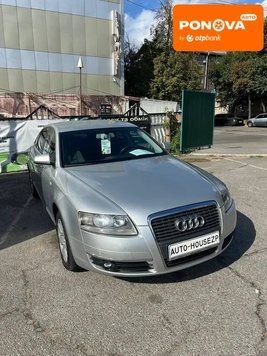 Audi A6, 2008 р., Бензин, 205 тис. км, Седан, Сірий, Запоріжжя AT-10415817 фото
