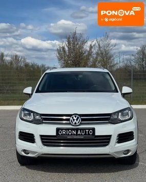 Volkswagen Touareg, 2013 р., Дизель, 334 тис. км, Позашляховик / Кросовер, Білий, Дніпро (Дніпропетровськ) AT-10414767 фото