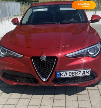 Alfa Romeo Stelvio, 2018, Дизель, 2.14 л., 49 тис. км, Позашляховик / Кросовер, Червоний, Київ Cars-Pr-242242 фото