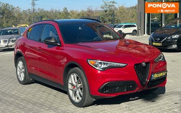 Alfa Romeo Stelvio, 2017, Бензин, 2 л., 103 тис. км, Позашляховик / Кросовер, Червоний, Чернівці 254172 фото