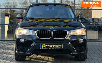 BMW X3, 2015, Бензин, 2 л., 190 тис. км, Позашляховик / Кросовер, Чорний, Івано-Франківськ 281007 фото